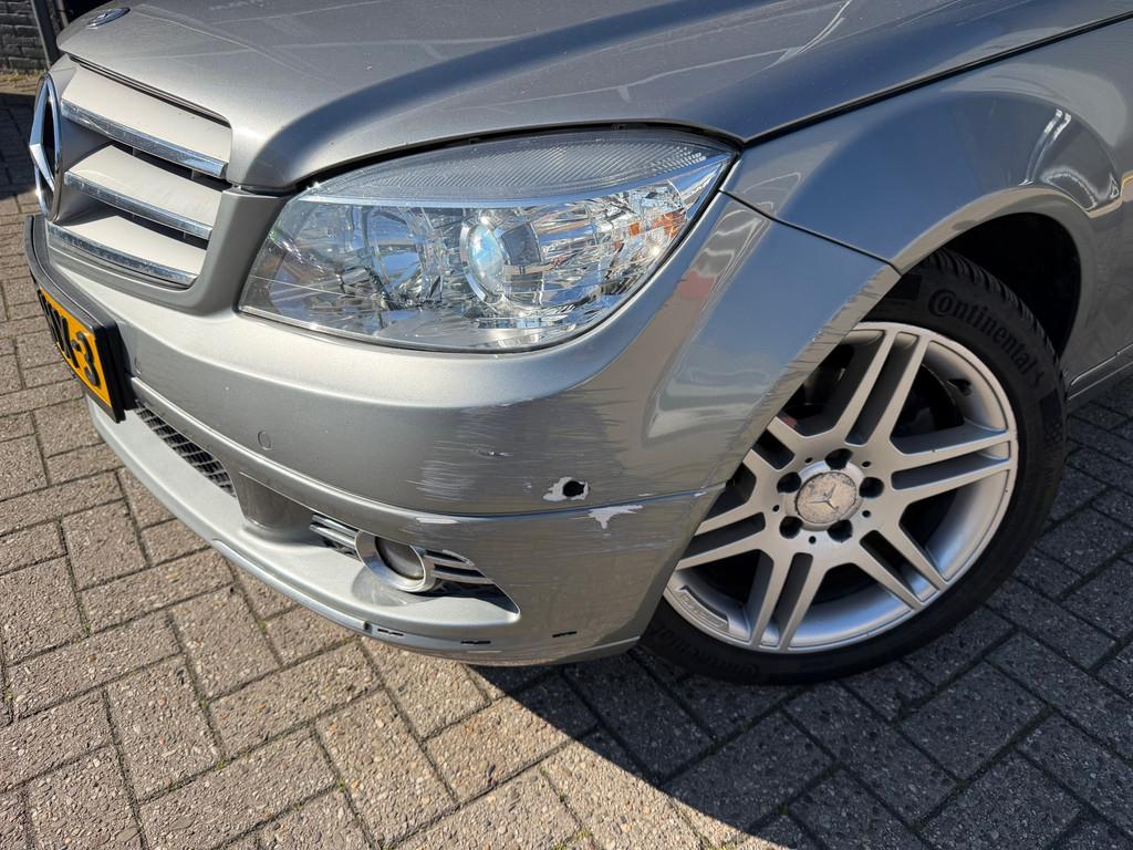 Mercedes-Benz C-klasse Estate 200 CDI Business Class Avantga, Zwart, 4 cilinders, 1505 kg, Leder en Stof