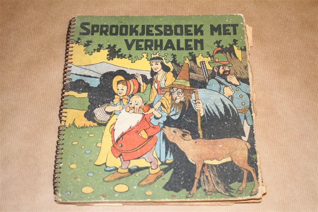 Sprookjesboek met verhalen. Oude uitgave 1950., Boeken, Ophalen of Verzenden, Gelezen
