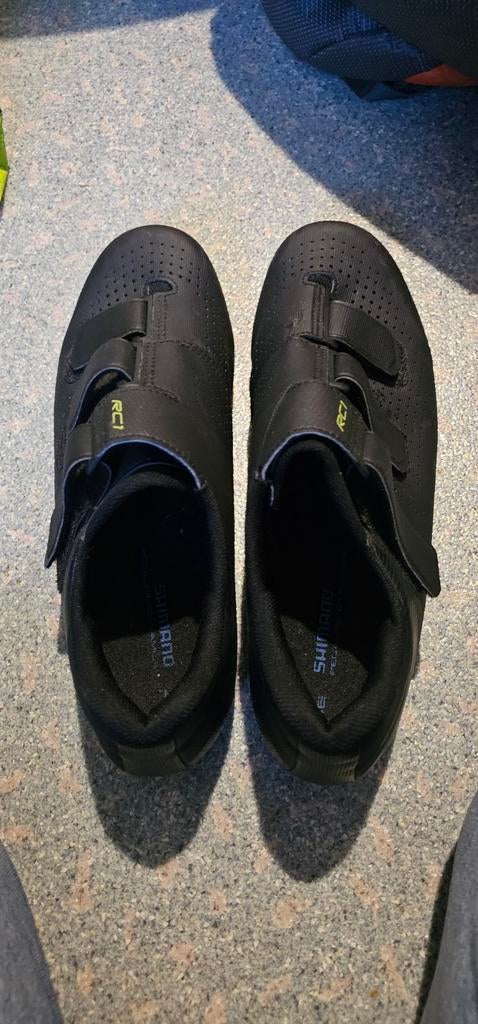 Shimano RC100 raceschoenen - Maat 46, Fietsen en Brommers, Fietsaccessoires | Fietskleding, Gebruikt, Heren, Schoenen, Overige maten