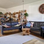 leren bankstel 3-zits + 2-zits + fauteuil, Ophalen, Gebruikt, Leer, Tijdloos