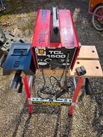 Topcraft TCL 1500 Elektrodelasapparaat met laskap, Ophalen of Verzenden, Zo goed als nieuw, Minder dan 150 ampère, Elektroden