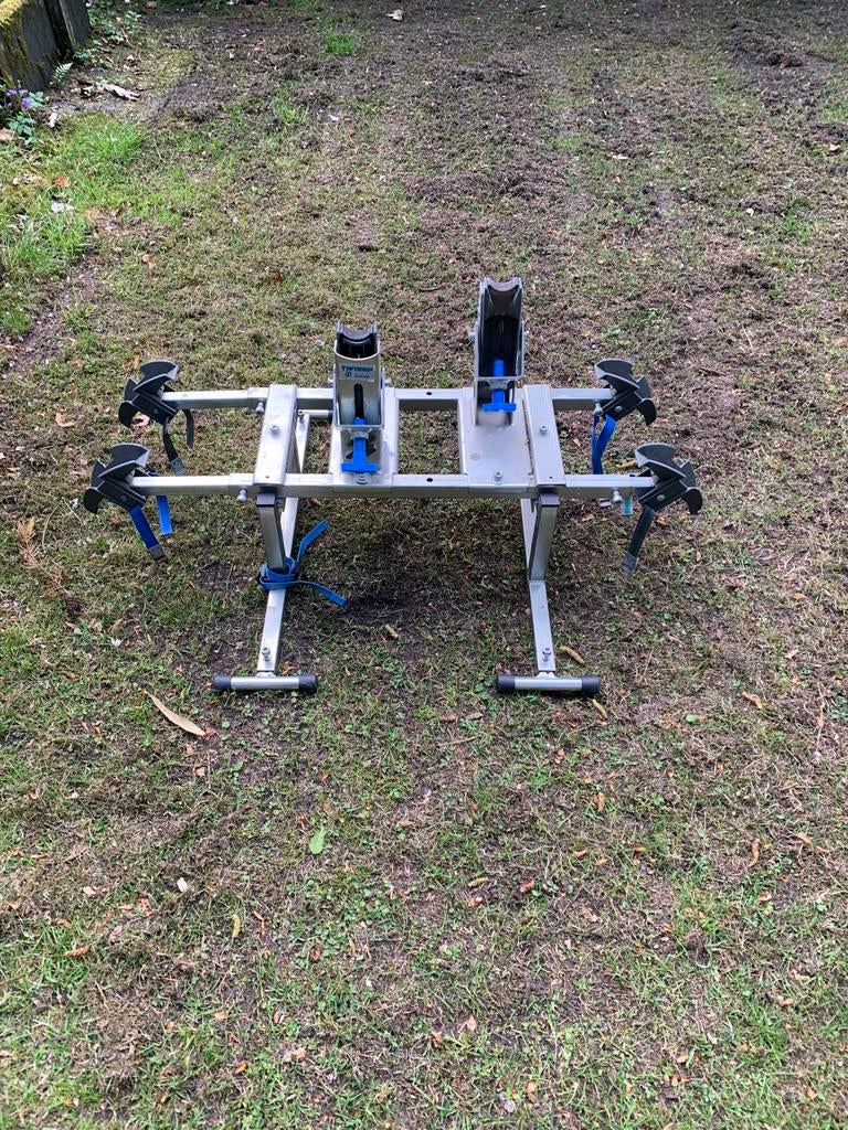 Fietsenrek voor in de caravan, Fietsen en Brommers, Fietsaccessoires | Fietsenrekken, Ophalen, Gebruikt