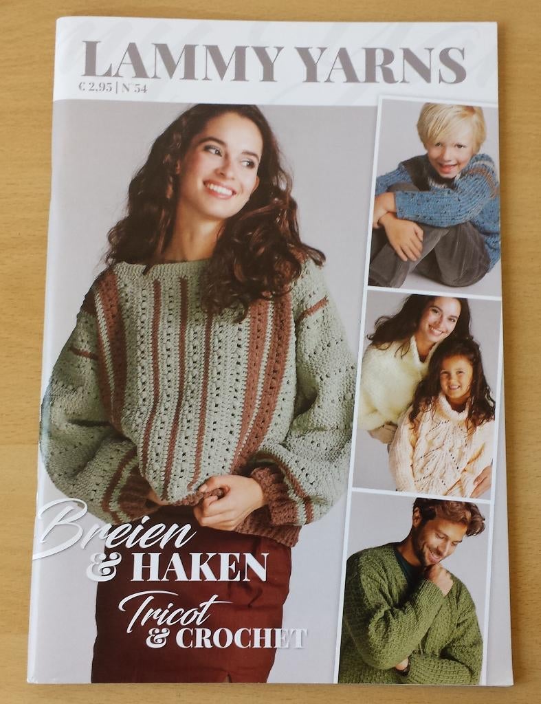 Lammy Yarns Patronenboek nr. 54, Hobby en Vrije tijd, Breien en Haken, Gebruikt, Breien of Haken, Patroon of Boek, Ophalen of Verzenden