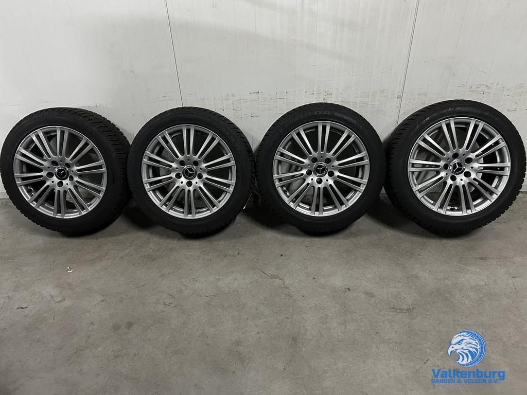 8mm! Mercedes E-klasse W212 17 inch velgen 5x112 winterbande, Auto-onderdelen, Banden en Velgen, -, -, Banden en Velgen, 17 inch