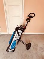 Complete golfset met inklapbare trolley, Sport en Fitness, Golf, Ophalen, Gebruikt, Set, Overige merken