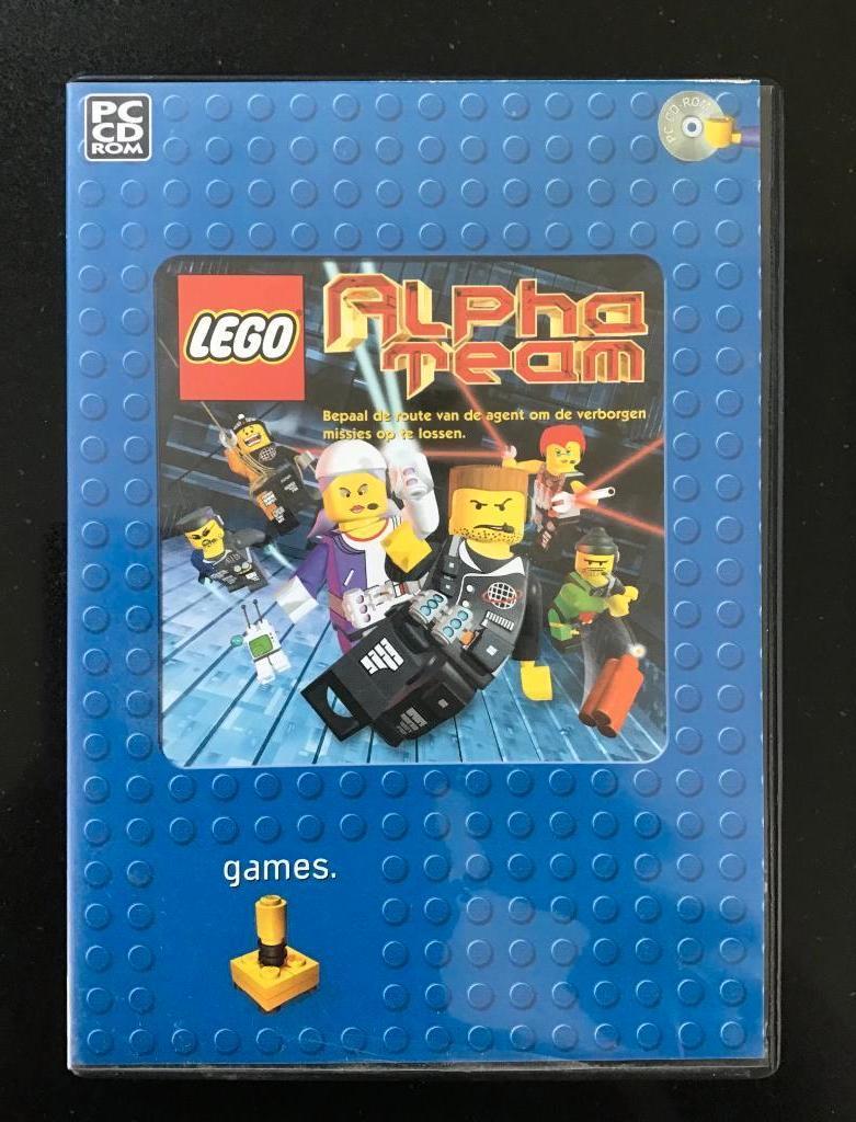 PC Cd-rom. Games. Lego. Alpha Team. Uitgave 2002., Verzenden, Gebruikt
