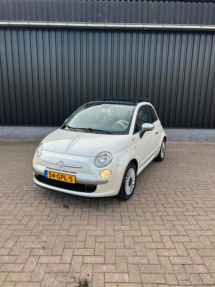 Fiat 500 1.2 pano schuifdak, 1e eigenaar, Auto's, Fiat, Particulier, Airbags, Airconditioning, Bluetooth, Boordcomputer, Centrale vergrendeling