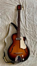 Egmond Holland Semi-Hollow Bass 60’s, Muziek en Instrumenten, Snaarinstrumenten | Gitaren | Bas, Ophalen, Gebruikt, Semi-akoestisch