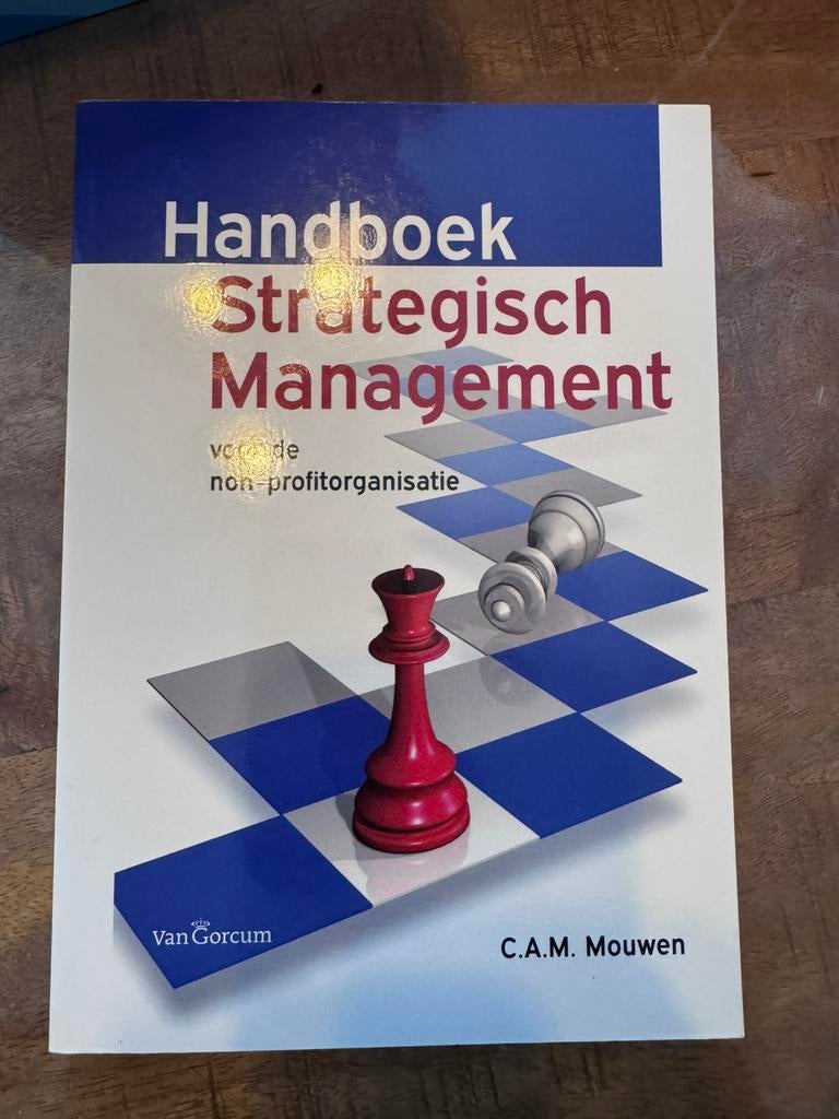 Handboek strategisch management, Ophalen of Verzenden, Beta, Zo goed als nieuw, HBO