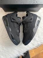 Nike Air Jordan 4 black cat zwart Airjordan 4 One 90 nieuw, Zwart, Nieuw, Ophalen of Verzenden, Sneakers of Gympen