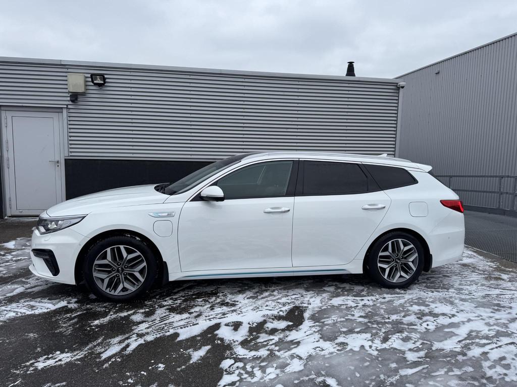 Kia Optima Sportswagon 2.0 GDI PHEV ExecutiveLine Schuif/kan, Gebruikt, Euro 6, Wit, Hybride Elektrisch/Benzine