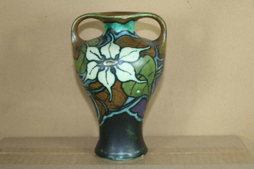 Plateel vaasje Schoonhoven Donau, Antiek en Kunst, Ophalen of Verzenden