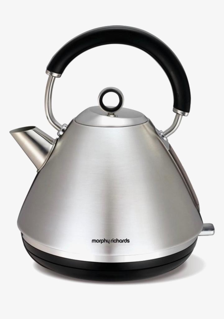 Waterkoker Morphy Richards Retro Accents, Witgoed en Apparatuur, Waterkokers, Zo goed als nieuw, 1 tot 2 liter, Rvs, Ophalen