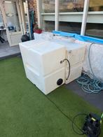 Water vat 2x 500 liter tucker pole glasbewassing, Gebruikt, Minder dan 80 cm, Rond, Ophalen of Verzenden