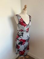 King Louie maat L grijze zomer jurk 2995, Maat 42/44 (L), Ophalen of Verzenden, Zo goed als nieuw, Knielengte