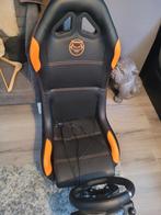 Logitech race stoel, Ophalen, 1 speler, Racen en Vliegen, Zo goed als nieuw
