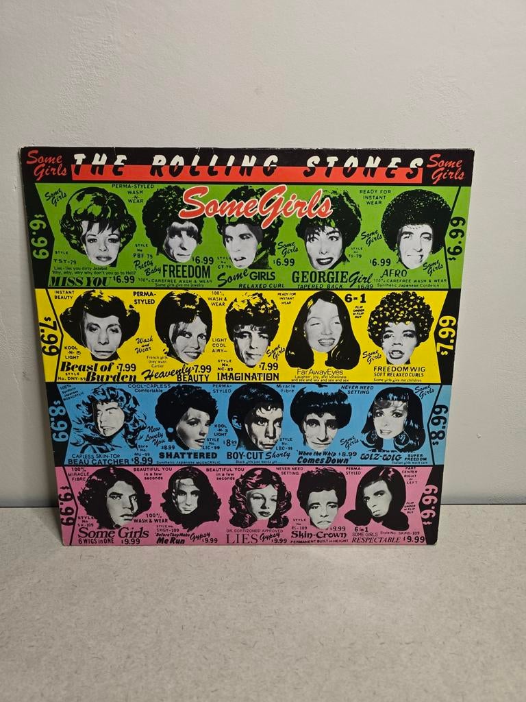The Rolling Stones - Some Girls LP (1978), Ophalen of Verzenden, Gebruikt, 12 inch, Poprock