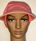 Chemo/haarverlies tricot pet no 59 E. Zalmroze., Ophalen of Verzenden, Nieuw, Maat 46/48 (XL) of groter, Muts