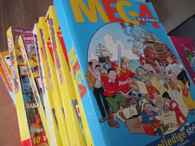 adv4899 mega stripboek, Eén stripboek, Ophalen, Gelezen