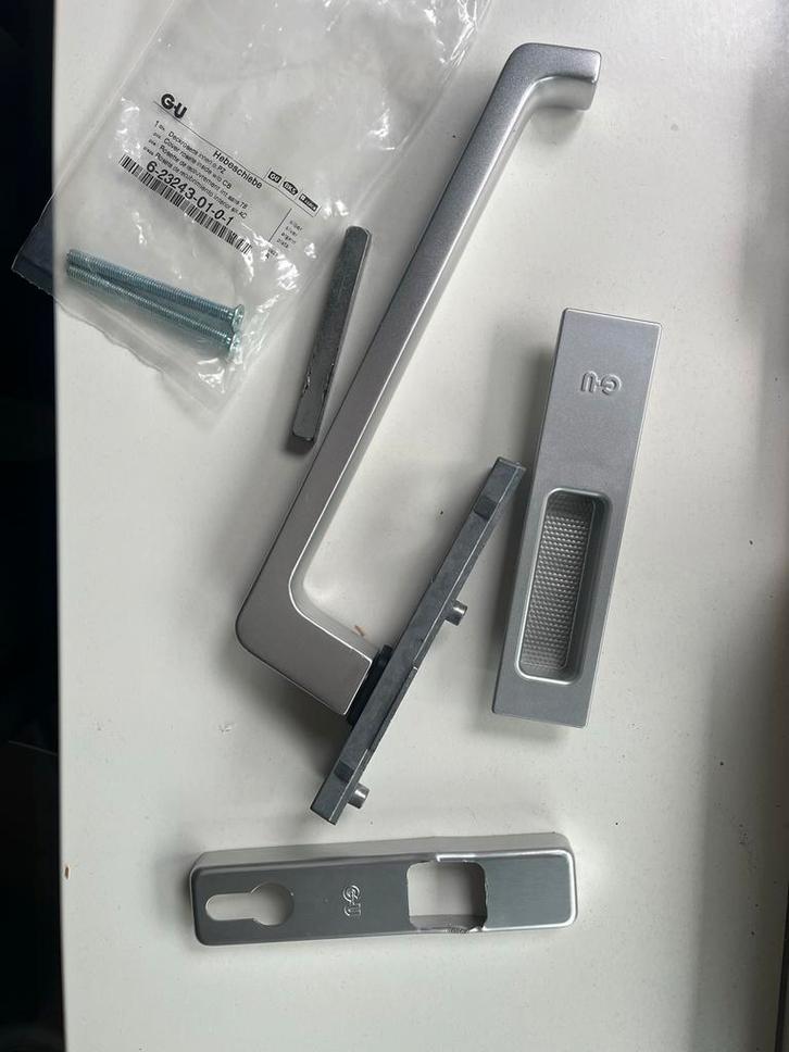 GU Hefschuifbeslag -, Doe-het-zelf en Verbouw, Hang- en Sluitwerk, Nieuw, Schuif of Grendel, Overige materialen, Ophalen of Verzenden