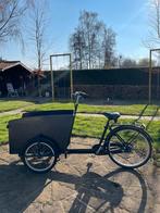 Nette zwarte bakfiets 28 inch, Ophalen, Gebruikt, 4 kinderen of meer