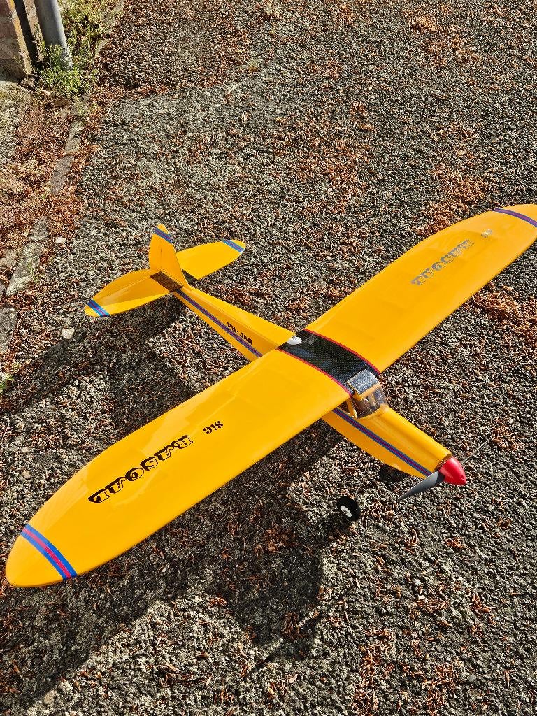 RC vliegtuig Sig Rascal, Ophalen, Zo goed als nieuw, Elektro, RTF (Ready to Fly)