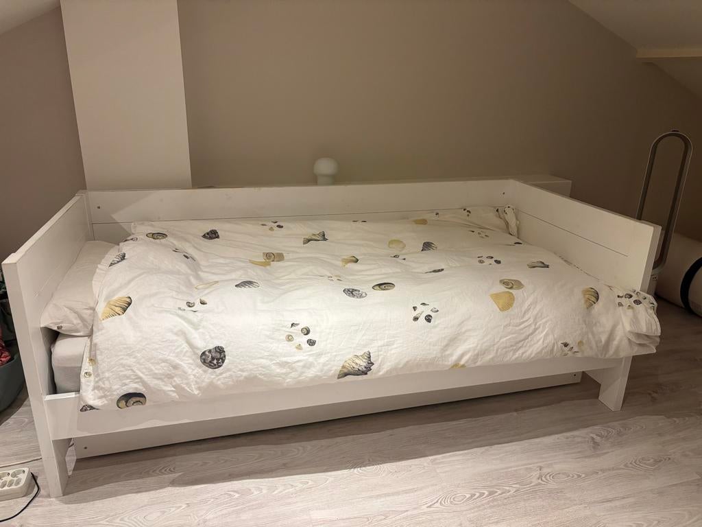 Tiener Bedbank 90x200cm van Rockwood incl. slaaplade, Huis en Inrichting, Ophalen, Gebruikt, 90 cm, Eenpersoons