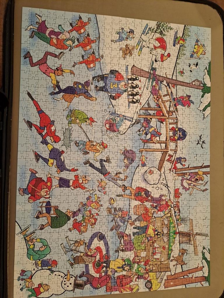 That's life winter fun, Hobby en Vrije tijd, Denksport en Puzzels, Ophalen of Verzenden, 500 t/m 1500 stukjes, Zo goed als nieuw