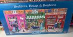 Gibsons Beehives, Beans & Bonbons legpuzzel 636 stukjes, Ophalen of Verzenden, 500 t/m 1500 stukjes, Zo goed als nieuw
