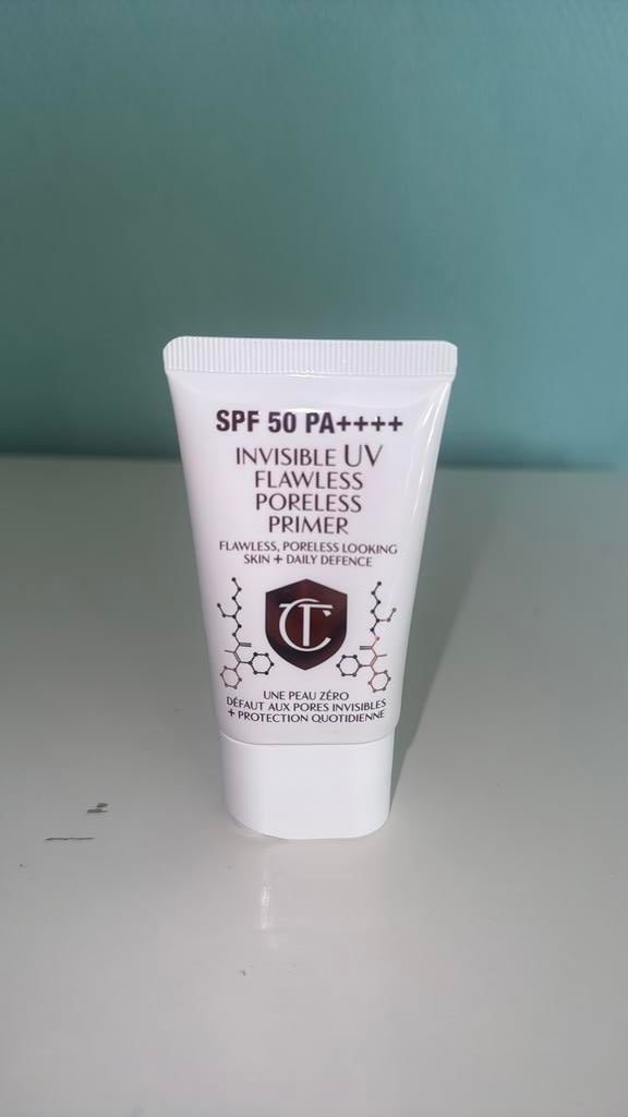 Charlotte tilbury flawless poreless primer 30 ml nieuw, Verzenden, Zo goed als nieuw, Gehele gezicht