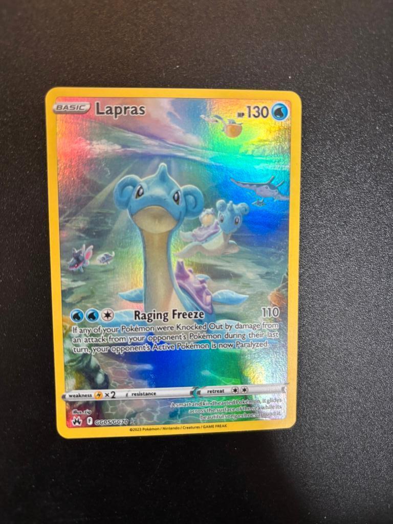 Lapras (CRZ GG05), Hobby en Vrije tijd, Ophalen of Verzenden, Zo goed als nieuw