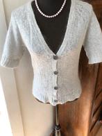 American vintage kid mohair vestje M, Kleding | Dames, Truien en Vesten, Verzenden, Zo goed als nieuw, Maat 38/40 (M), Grijs