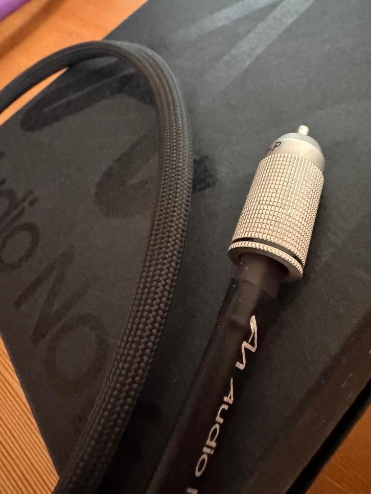 Audio Note Black Pallas digital interlink 1 meter, Audio, Tv en Foto, Audiokabels en Televisiekabels, Zo goed als nieuw, Interlink-kabel