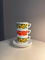 Vintage Arcopal lotus kop- en schotels, Ophalen of Verzenden