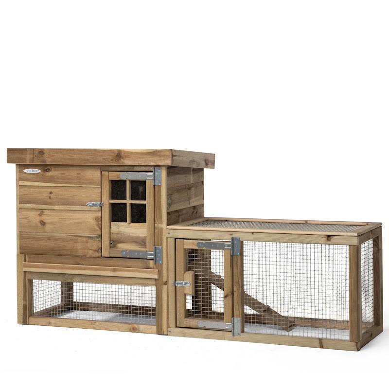 Konijnenhok Gradje, Dieren en Toebehoren, Knaagdieren en Konijnen | Hokken en Kooien, 110 cm of meer, Nieuw, Ophalen of Verzenden