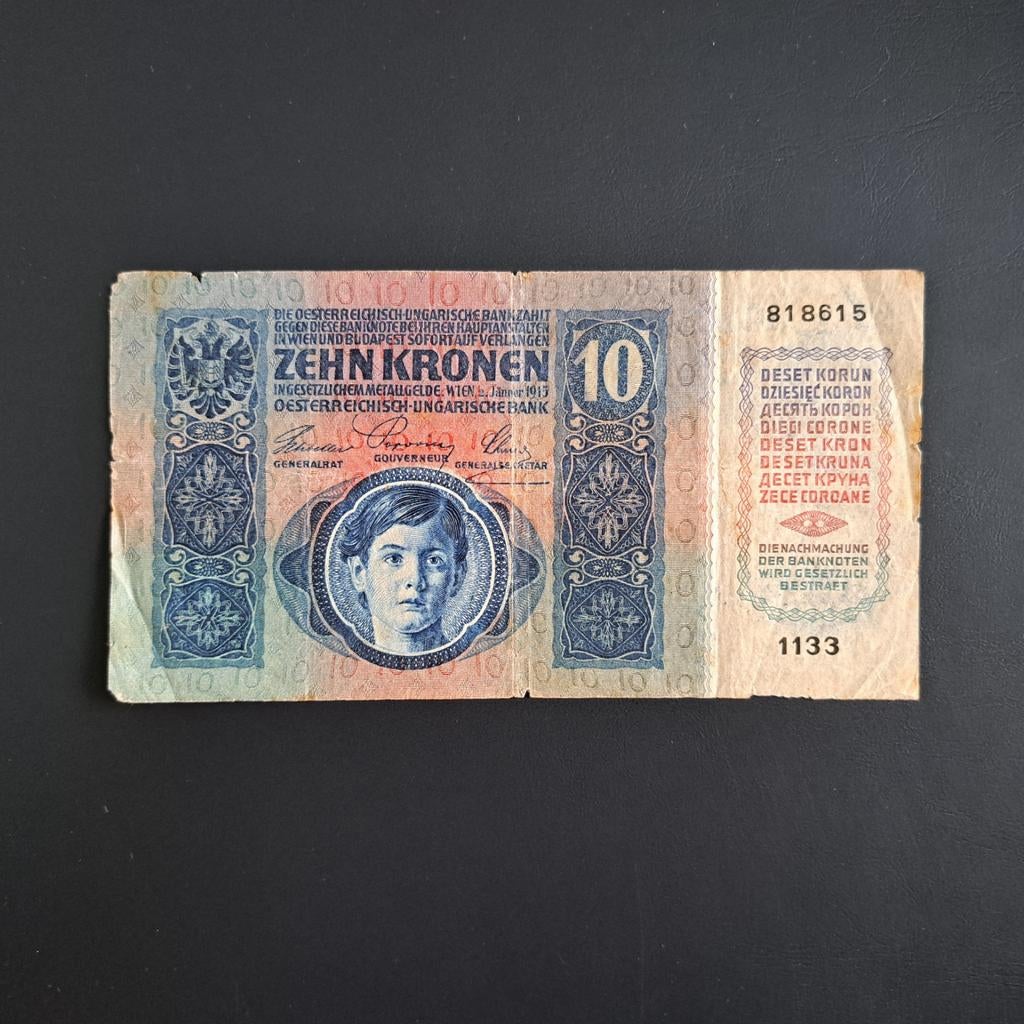 10 kronen Oostenrijk-Hongarije #062, Postzegels en Munten, Bankbiljetten | Europa | Niet-Eurobiljetten, Verzenden, Overige landen