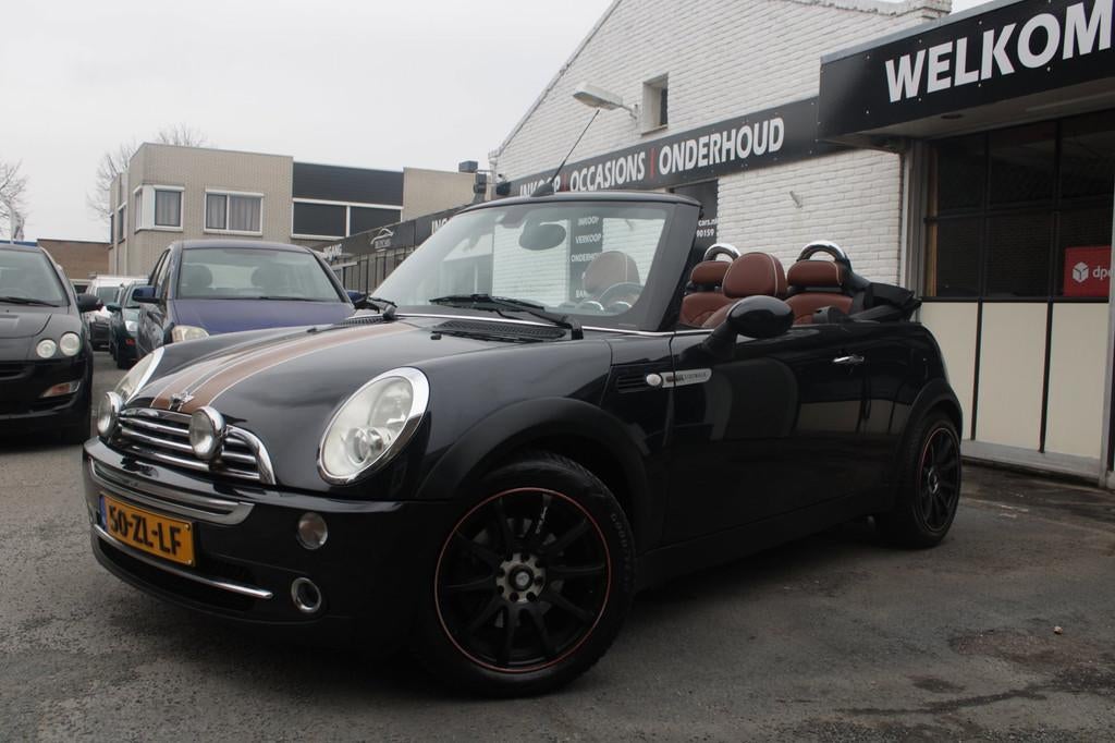 Mini Mini Cabrio 1.6 Cooper Sidewalk / Cabrio / Airco / Park, Auto's, Voorwielaandrijving, Gebruikt, 4 cilinders, Cabriolet