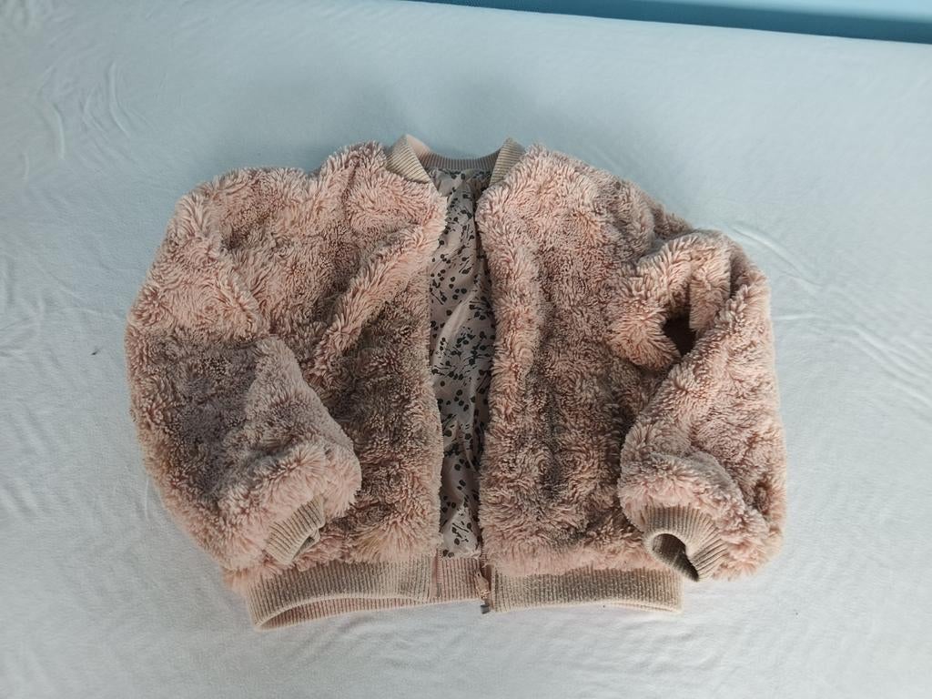 Pomp de Lux fluffy omkeerbare tussenjas/ zomerjas, Meisje, Ophalen of Verzenden, Zo goed als nieuw, Pomp de Lux