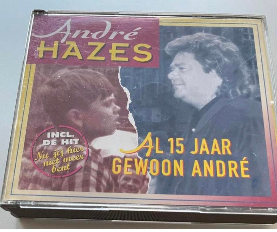 Cd Andre Hazes " Al 15 jaar gewoon Andre. Origineel uit 1994, Ophalen of Verzenden, Zo goed als nieuw, Levenslied of Smartlap