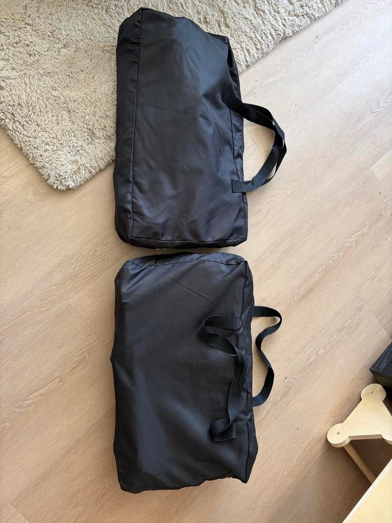 2x Campingkast Action - Opvouwbaar met bamboe planken, Ophalen, Zo goed als nieuw