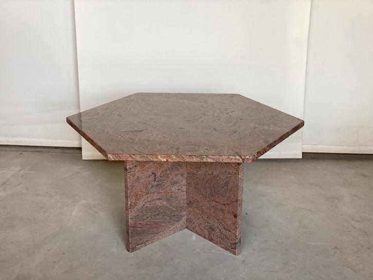 Marble coffeetable, Antiek en Kunst, Antiek | Meubels | Tafels, Ophalen of Verzenden