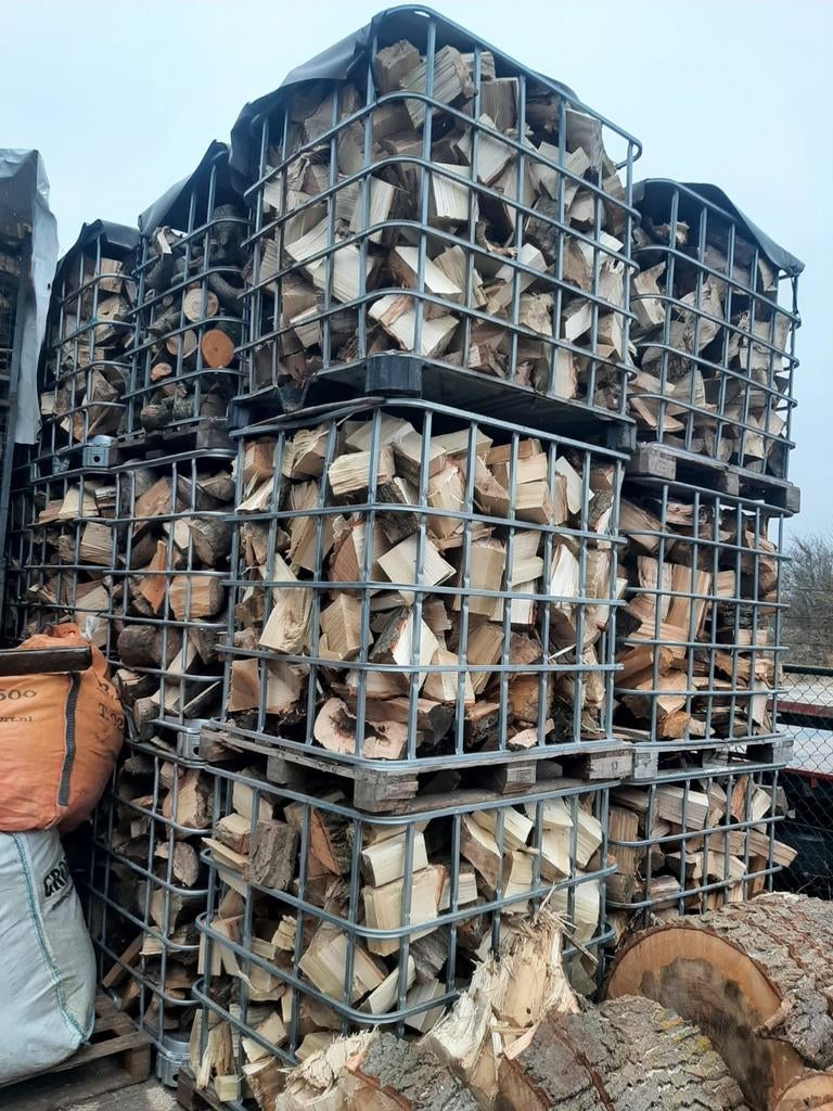 Haardhout vers gekloofd per m3, Minder dan 3 m³, Ophalen