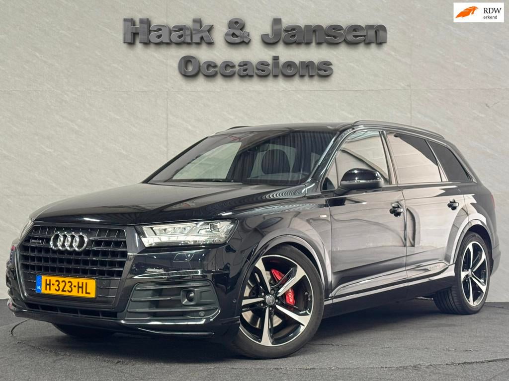 Audi Q7 3.0 TDI ultra quattro Pro Line S 7 persoons Panorama, Auto's, Automaat, Lichtsensor, Gebruikt, 241 €/maand