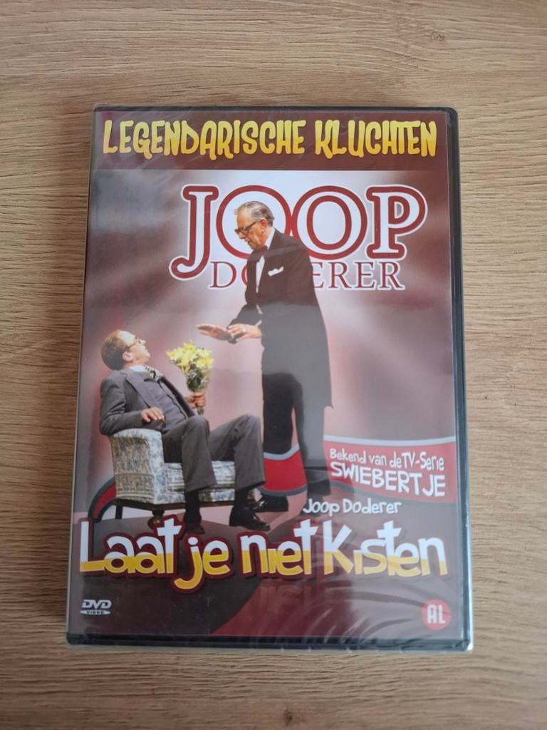 Nieuw Dvd Joop Doderer - Laat je niet kisten, Cd's en Dvd's, Alle leeftijden, Ophalen of Verzenden, Nieuw in verpakking, Stand-up of Theatershow