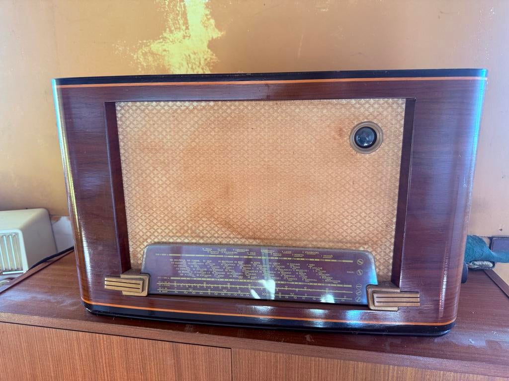 Vintage Radio - ERRES, Audio, Tv en Foto, Radio's, Ophalen, Gebruikt, Radio