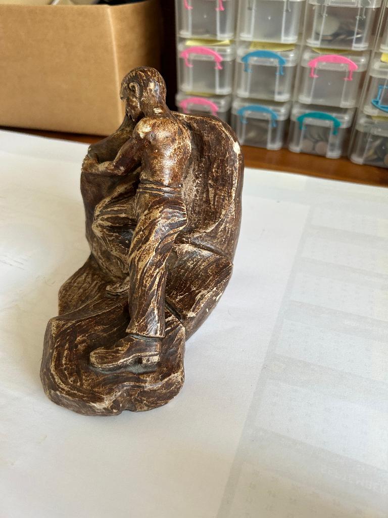 2 boekensteunen van de beeldhouwer H.F. Antheunis, Ophalen of Verzenden, Gebruikt