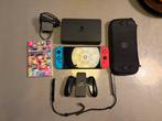 Nintendo Switch + Mario Kart 8 Deluxe + Dock + Hoes, Spelcomputers en Games, Spelcomputers | Nintendo Switch, Met games, Ophalen of Verzenden