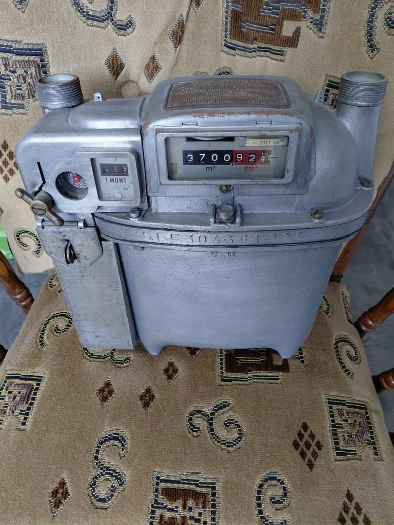 Gasmuntmeter muntmeter gas 's-Gravenhage 1961 muntgas, Ophalen of Verzenden, Gebruikt