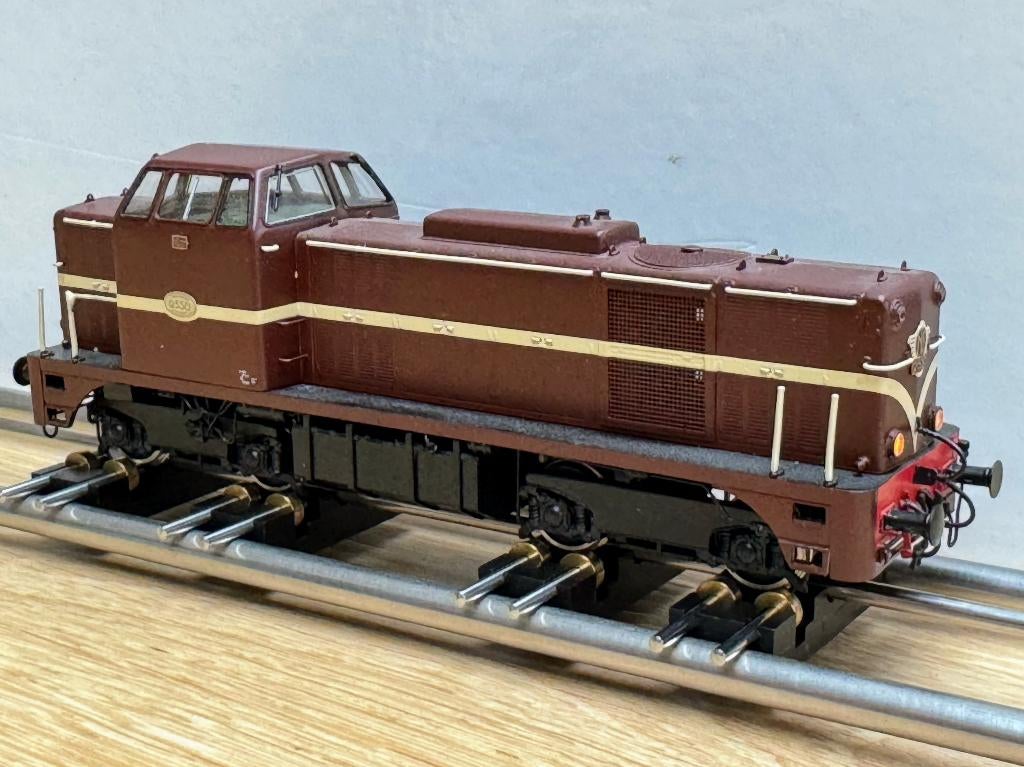 NS 2530 (Bisschop) in bruin (Philotrian 870/43-2), Hobby en Vrije tijd, Overige merken, Analoog, Ophalen of Verzenden, Zo goed als nieuw