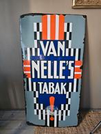 Zeldzaam Van Nelle's Tabak emaille bord - Jacob Jongert, Ophalen of Verzenden, Gebruikt, Reclamebord